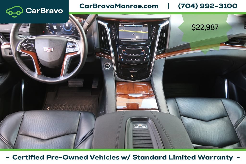 Certified 2018 Cadillac Escalade Premium Luxury AWD/4WD image 10