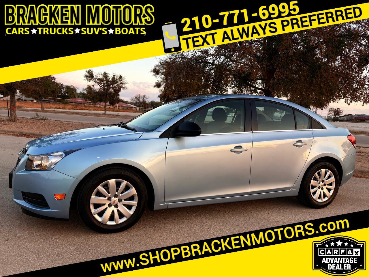 Used 2011 Chevrolet Cruze LS w/ Connectivity Package