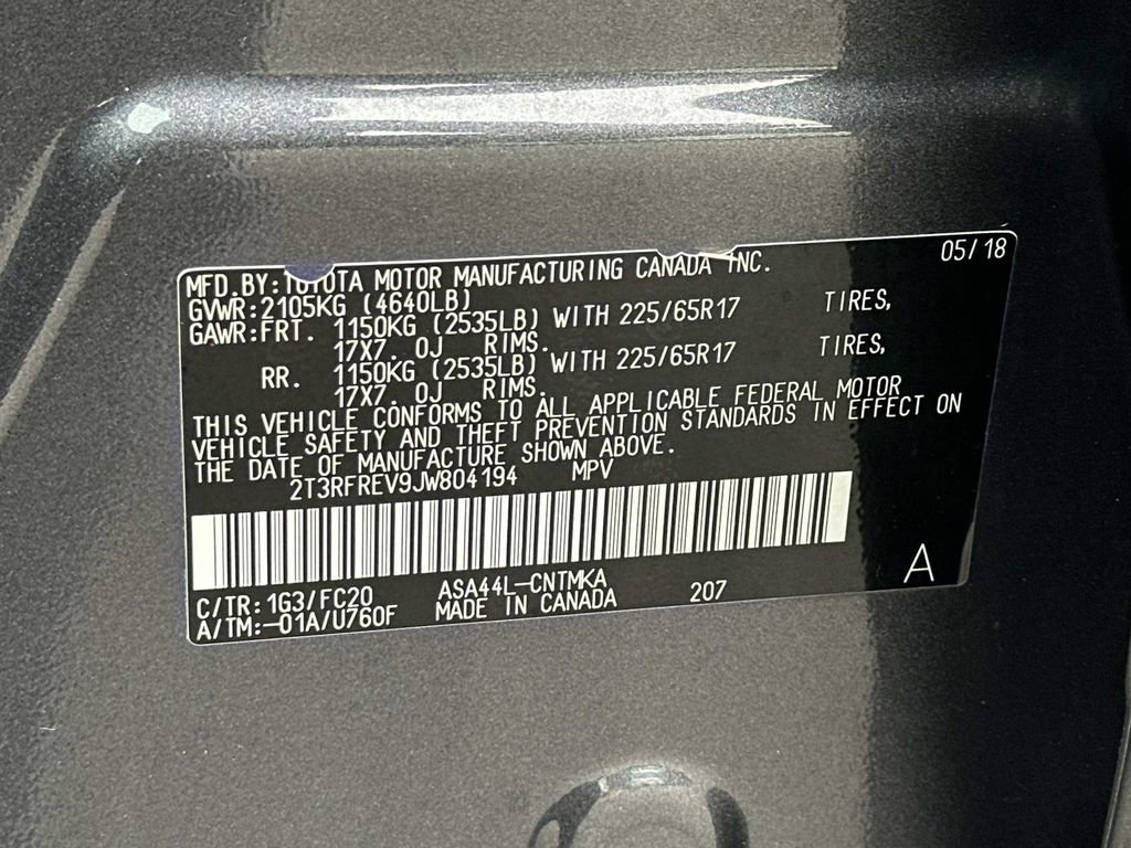 Used 2018 Toyota RAV4 XLE image 31