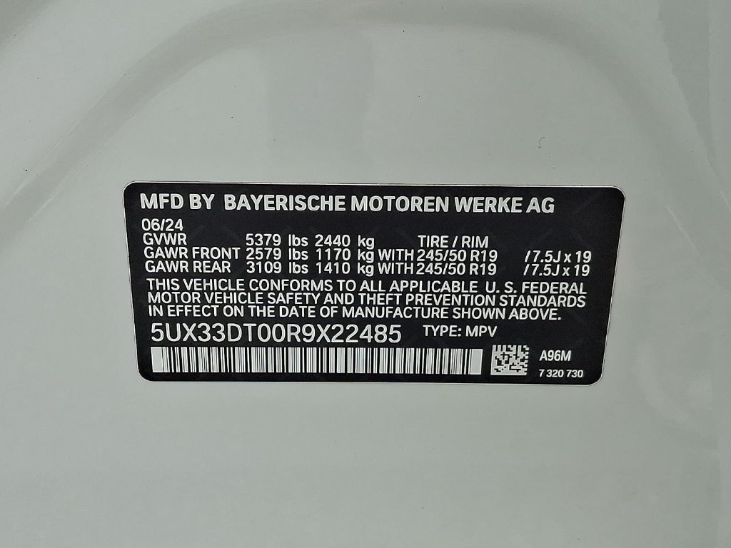 Used 2024 BMW X4 xDrive30i w/ Parking Assistance Package AWD/4WD image 27