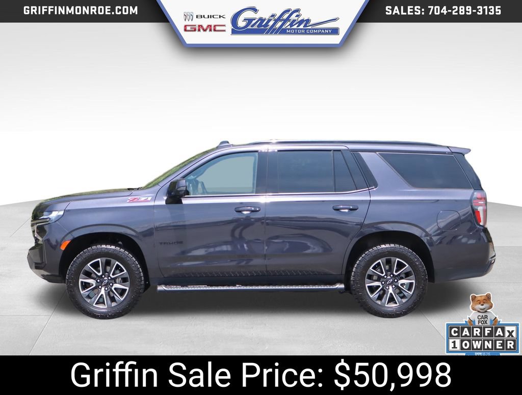 Certified 2022 Chevrolet Tahoe Z71 w/ Luxury Package AWD/4WD image 2