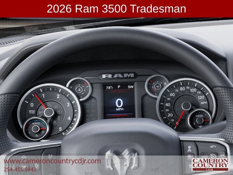 New 2026 RAM 3500 Tradesman AWD/4WD image 17