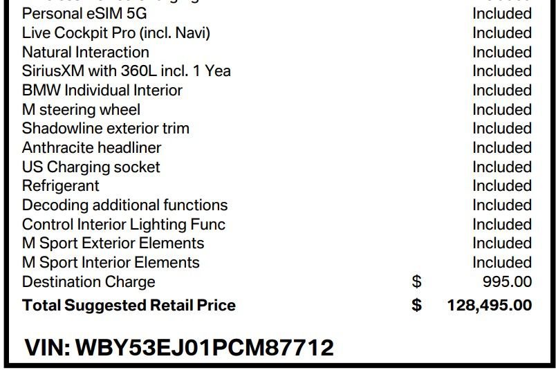 Used 2023 BMW i7 xDrive60 image 23