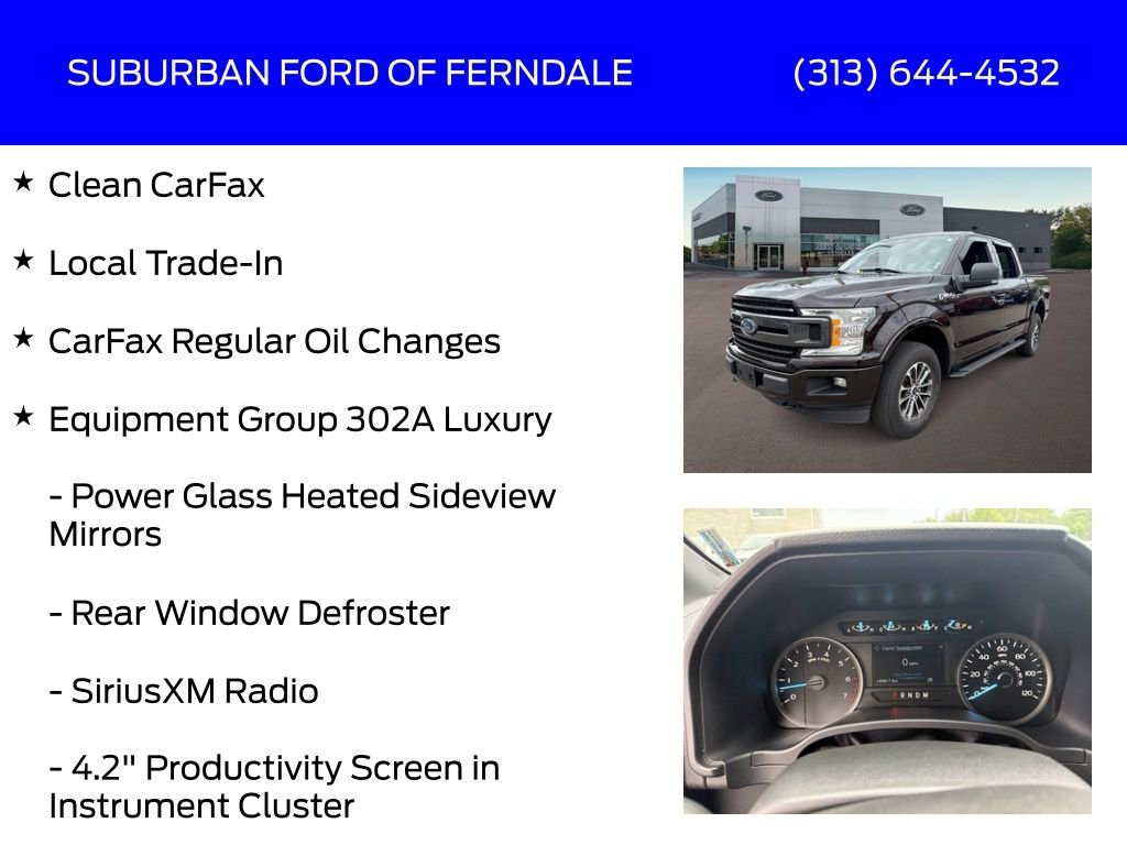 Used 2020 Ford F150 XLT w/ Equipment Group 302A Luxury AWD/4WD image 4