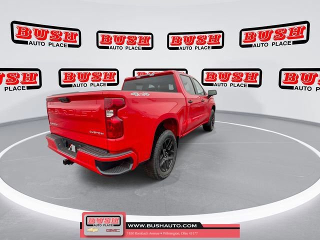 New 2026 Chevrolet Silverado 1500 Custom w/ Turbomax Blackout Package image 2