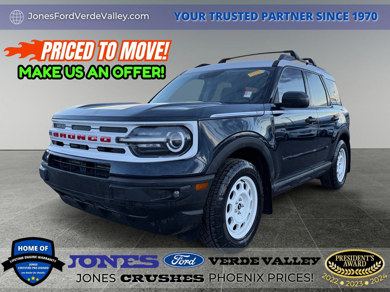 Certified 2023 Ford Bronco Sport Heritage