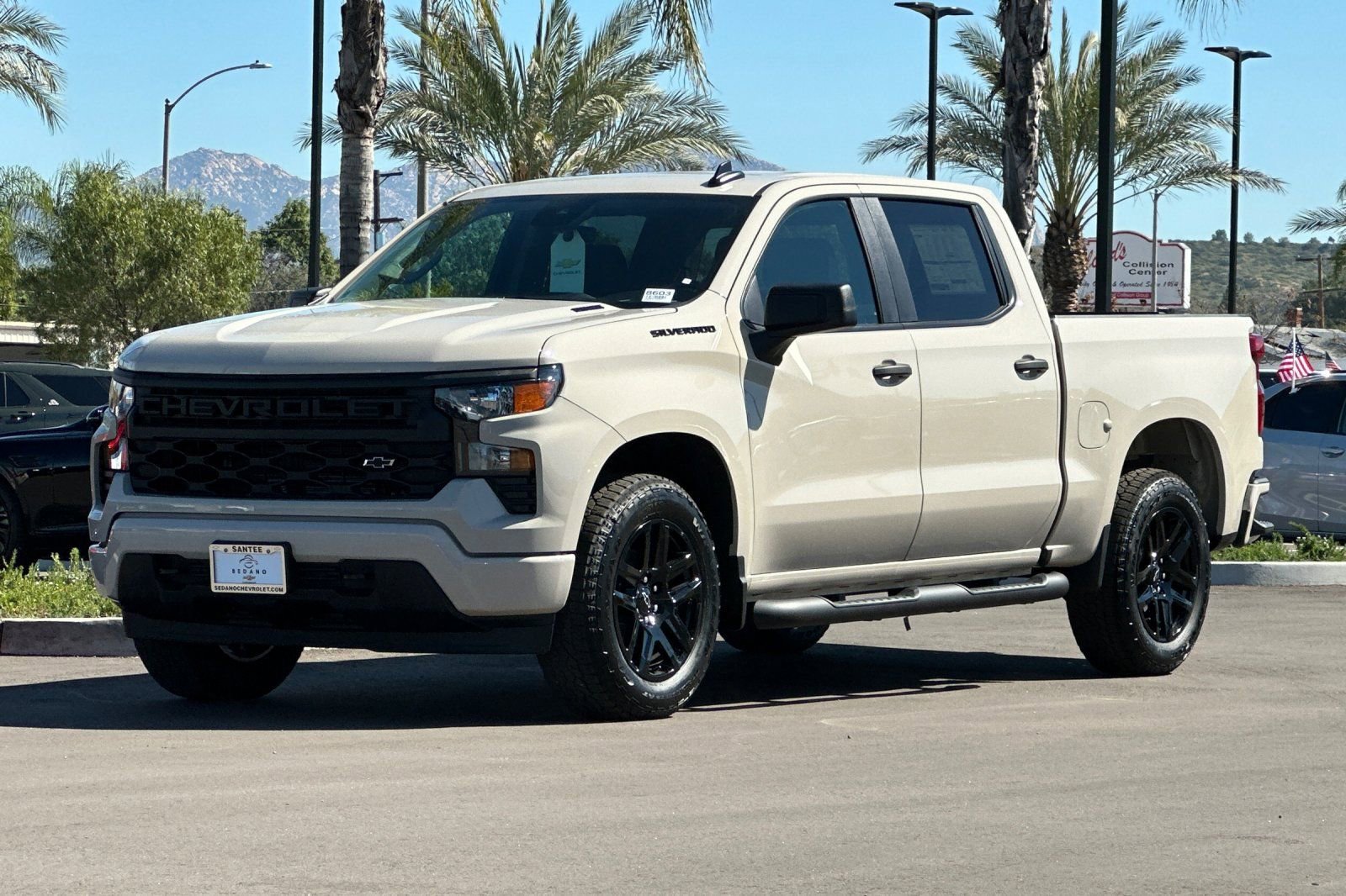 New 2026 Chevrolet Silverado 1500 Custom w/ Turbomax Blackout Package image 8