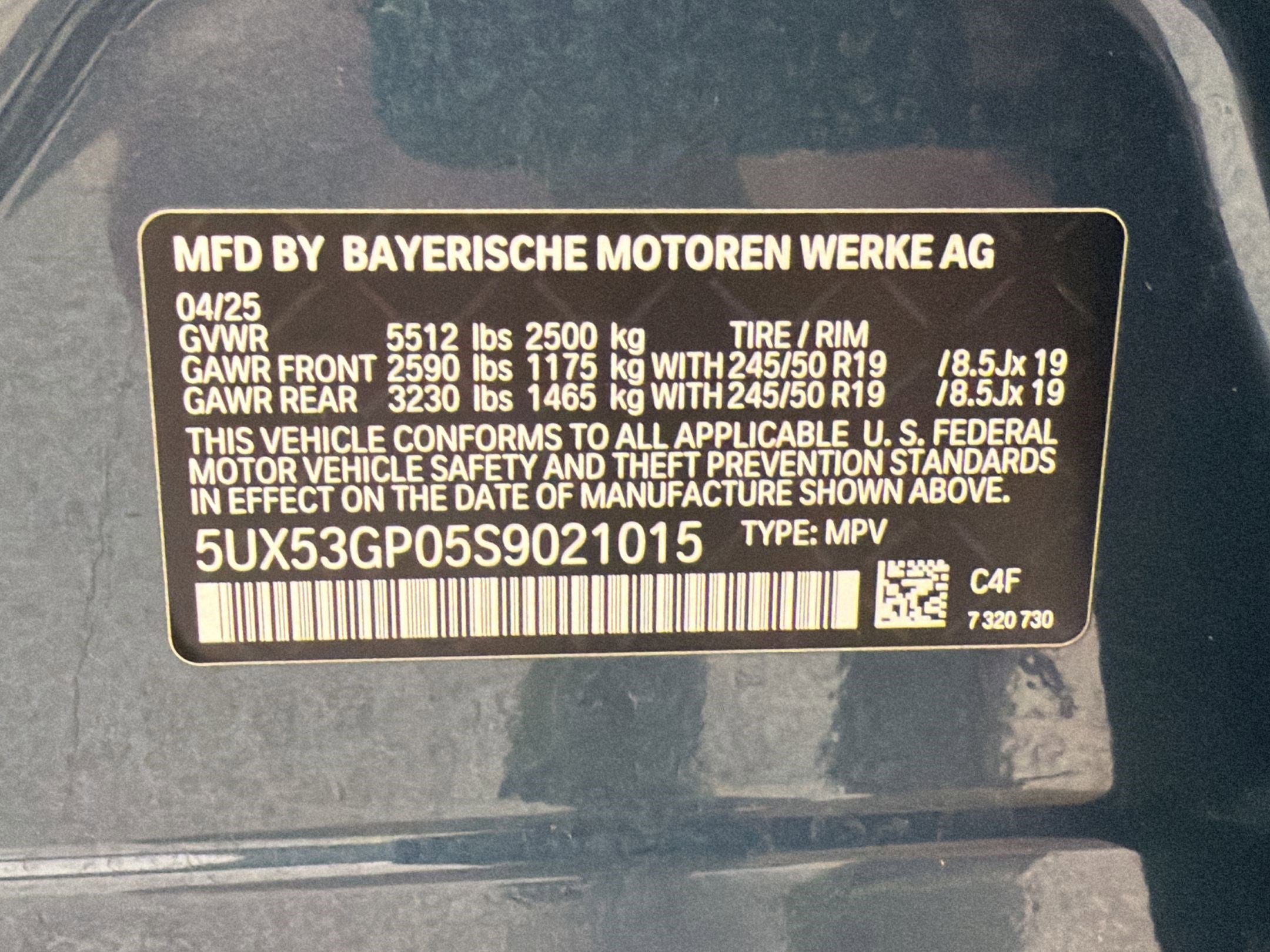 Used 2025 BMW X3 xDrive30i w/ Convenience Package image 21