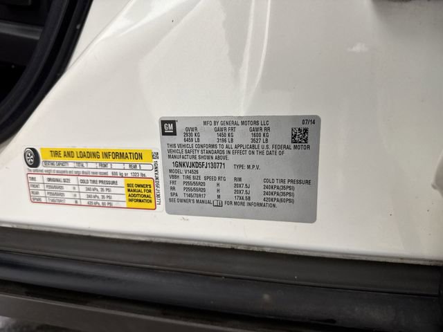 Used 2015 Chevrolet Traverse LTZ image 39