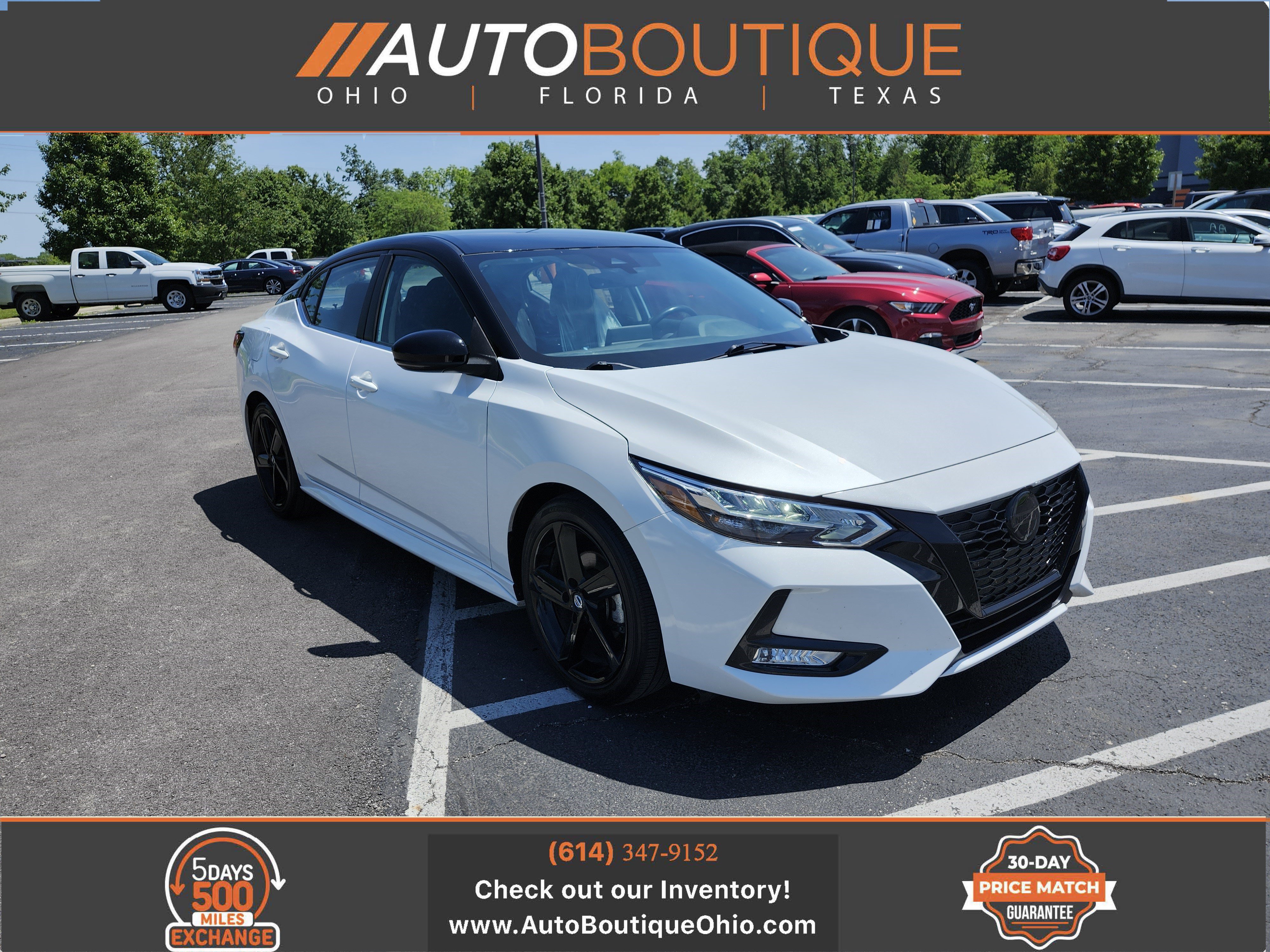 Used 2023 Nissan Sentra SR w/ Midnight Edition Package FWD image 1