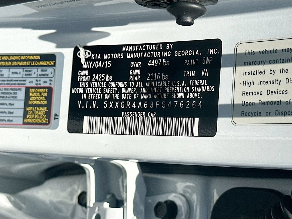 Used 2015 Kia Optima SX FWD image 33