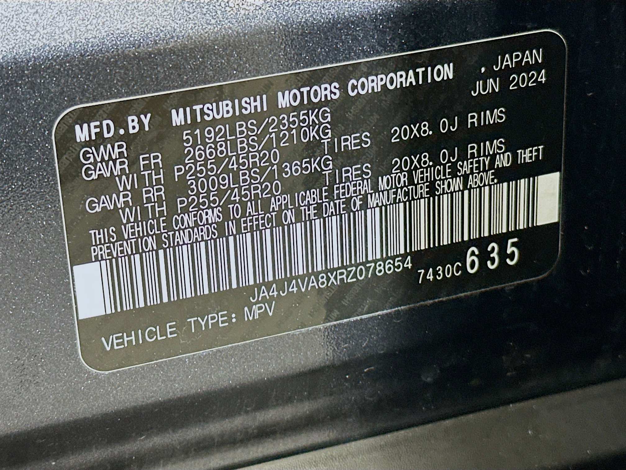 Used 2024 Mitsubishi Outlander SE image 12