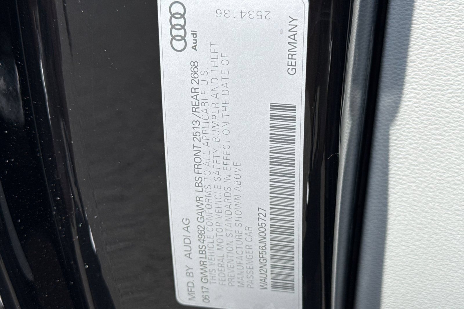 Used 2018 Audi A5 2.0T Prestige w/ Driver Assistance Package AWD/4WD image 35