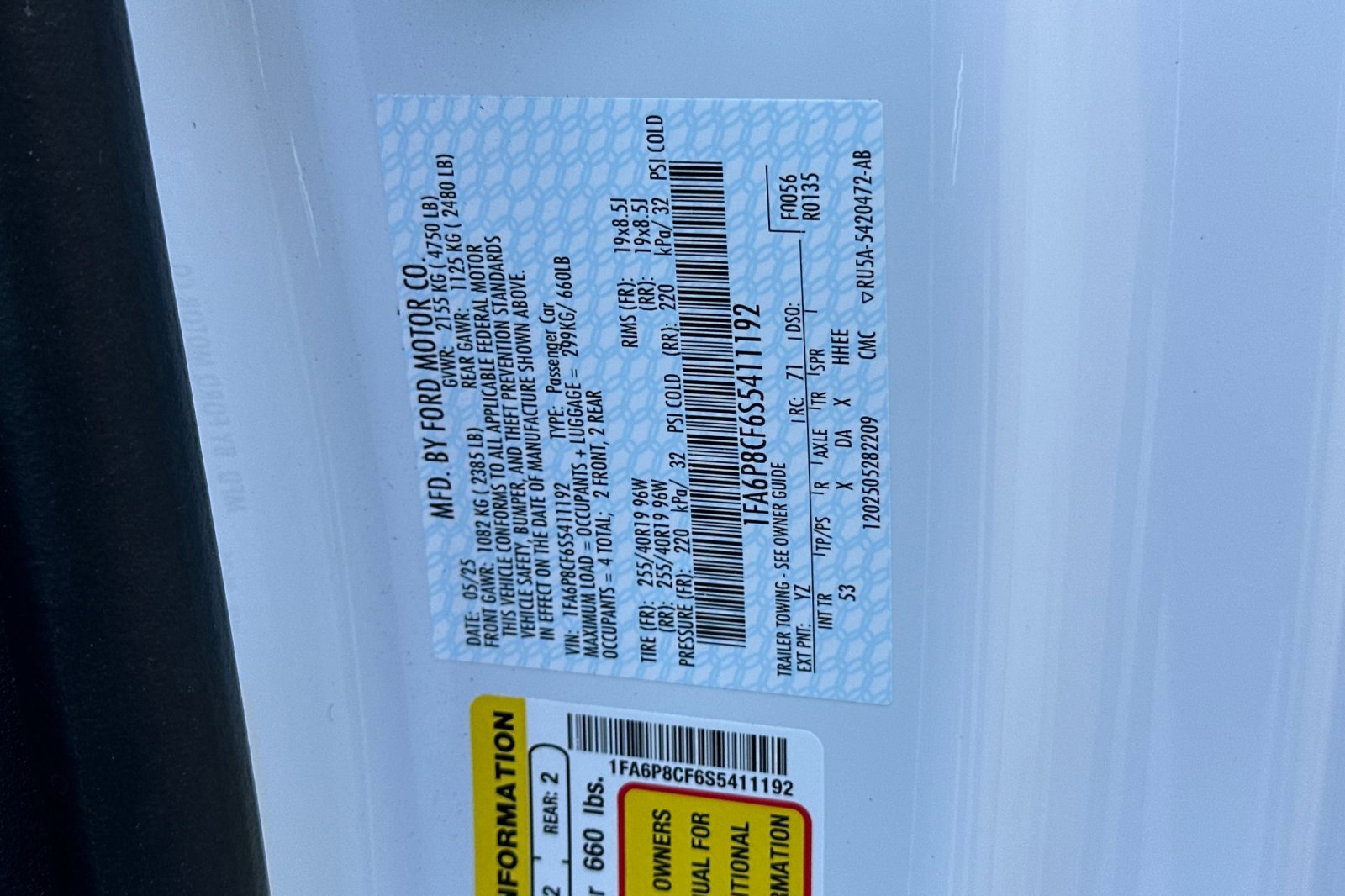 New 2025 Ford Mustang GT Premium image 28