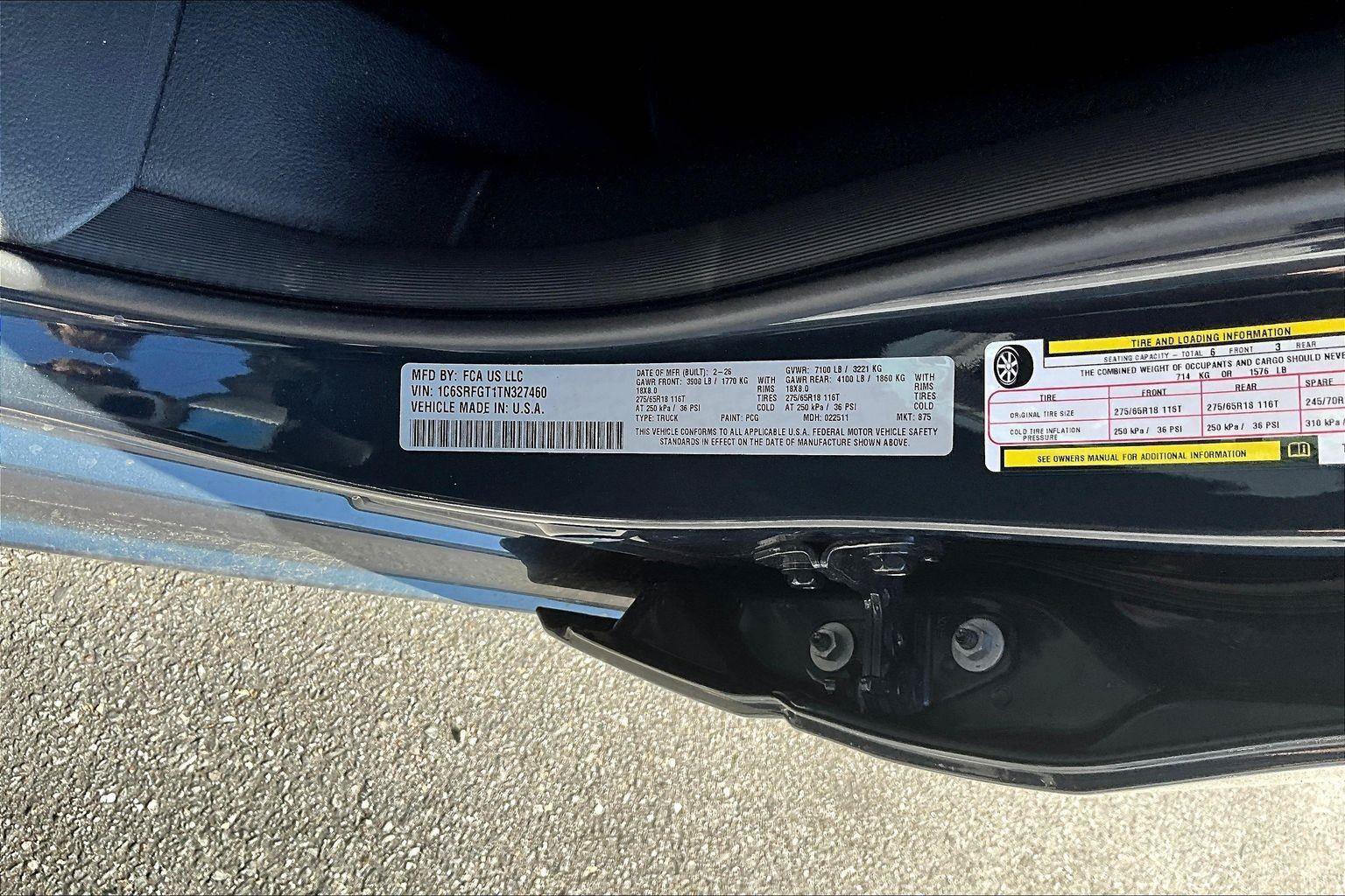 New 2026 RAM 1500 Tradesman AWD/4WD image 13