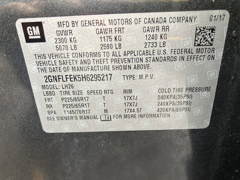 Used 2017 Chevrolet Equinox LT AWD/4WD image 8