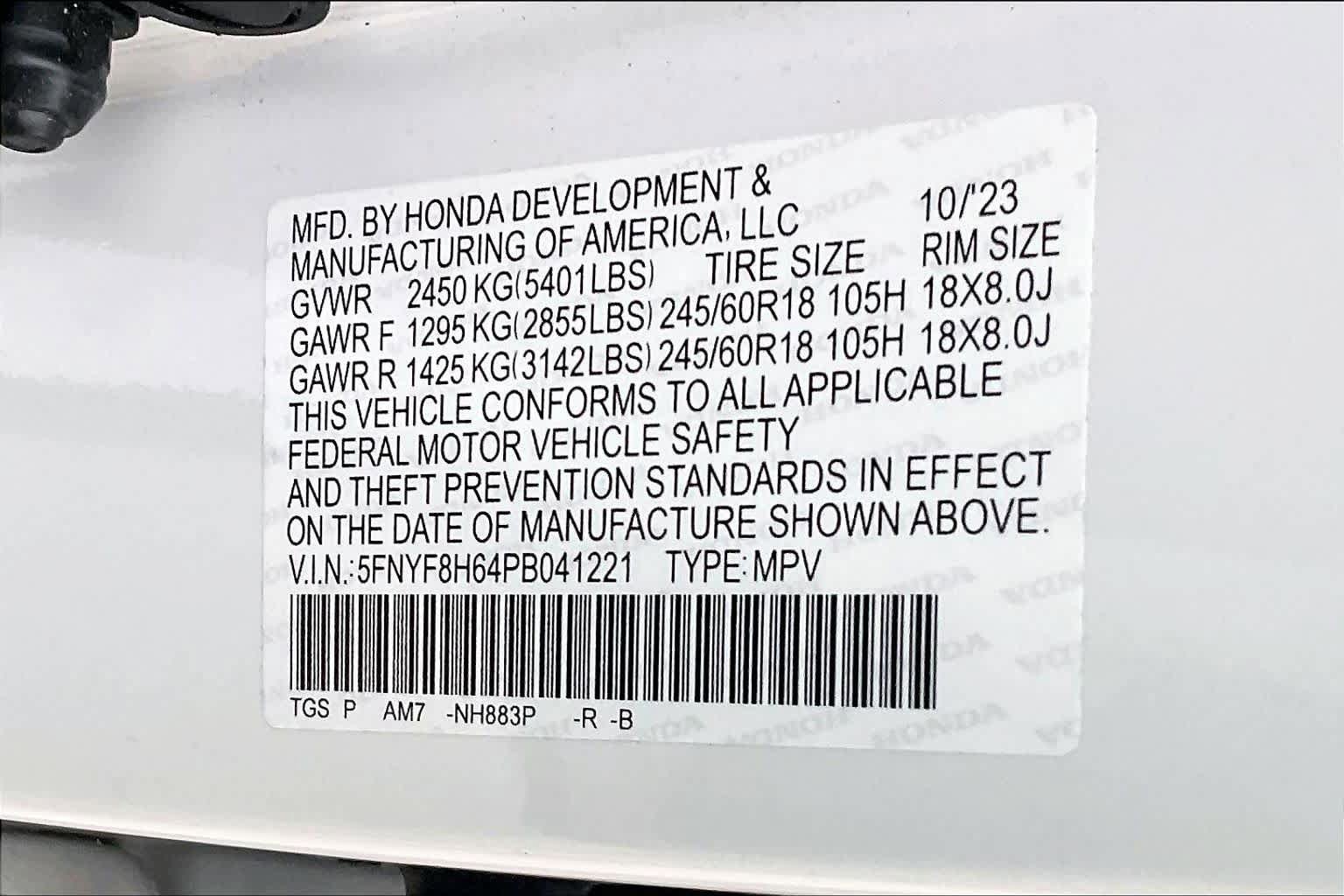 Used 2023 Honda Passport TrailSport image 34