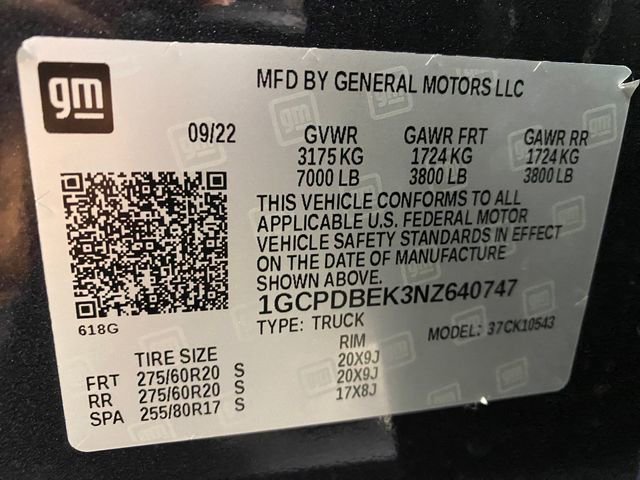 Certified 2022 Chevrolet Silverado 1500 Custom image 30