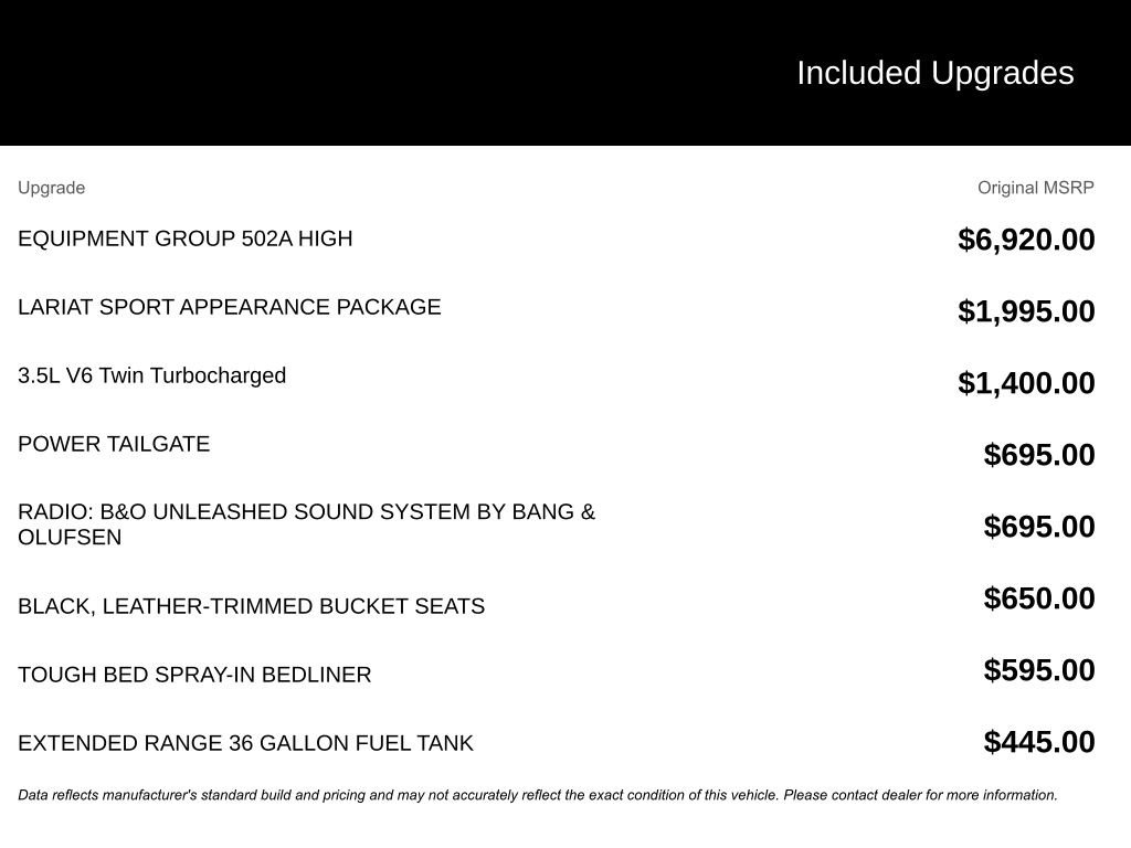 Used 2021 Ford F150 Lariat w/ Equipment Group 502A High image 25