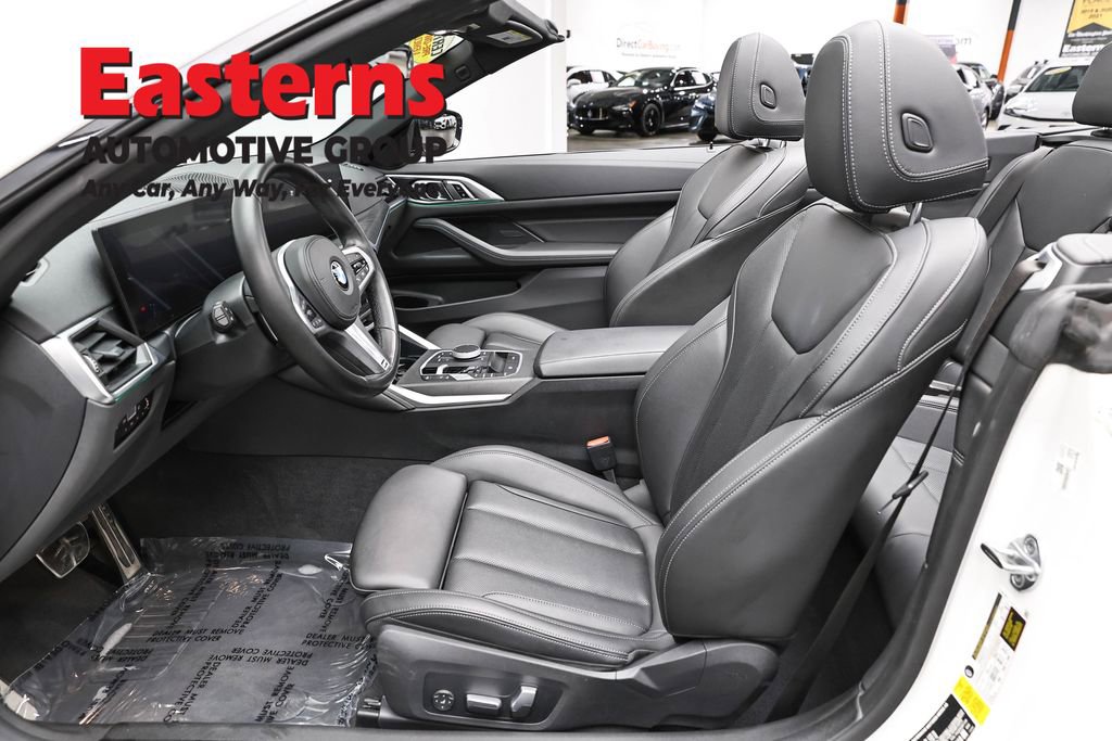 Used 2024 BMW 430i Convertible w/ M Sport Package RWD image 14