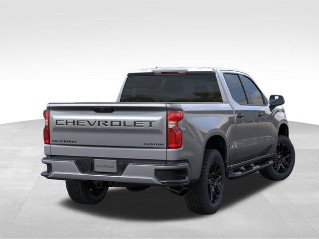 New 2026 Chevrolet Silverado 1500 Custom w/ Turbomax Blackout Package AWD/4WD image 4