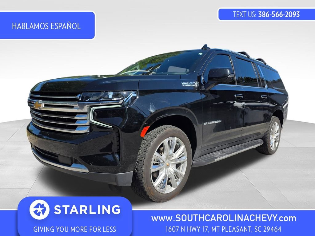 Used 2021 Chevrolet Suburban High Country AWD/4WD image 1