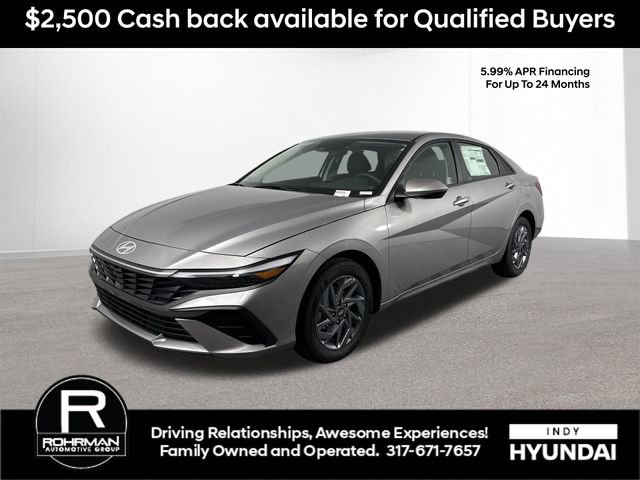 New 2025 Hyundai Elantra Blue