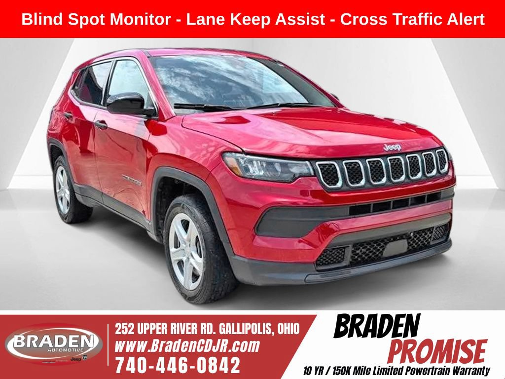 Used 2023 Jeep Compass Sport AWD/4WD image 1