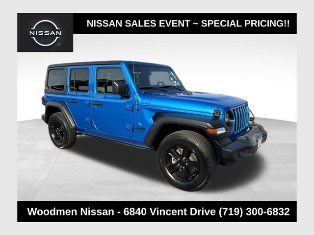 Used 2021 Jeep Wrangler Unlimited Sport AWD/4WD image 1