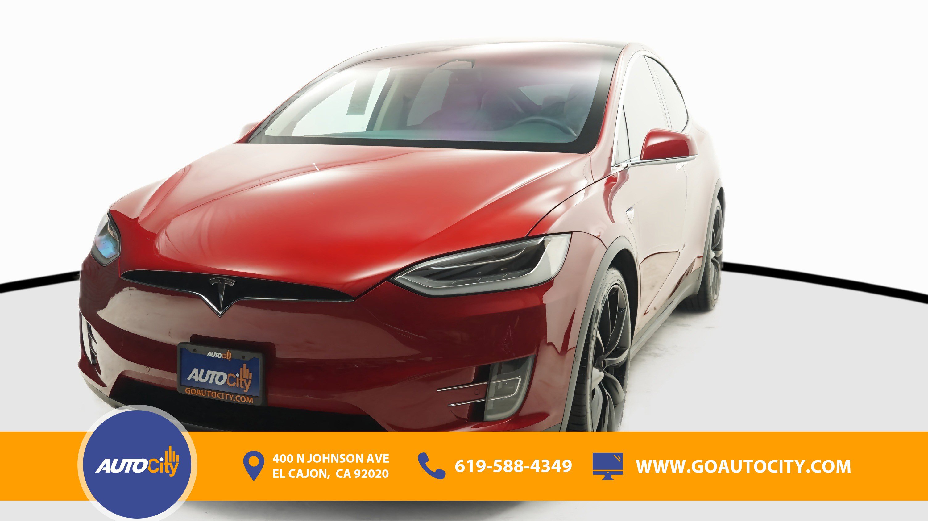 Used 2018 Tesla Model X 100D AWD/4WD image 1