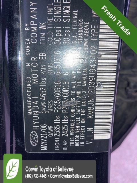 Used 2009 Hyundai Tucson Limited FWD image 12