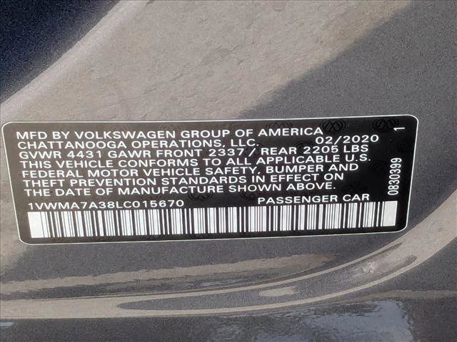 Used 2020 Volkswagen Passat 2.0T R-Line image 25