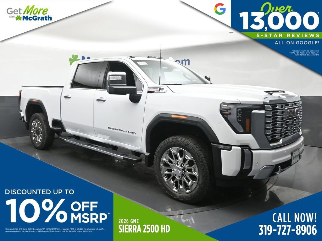 New 2026 GMC Sierra 2500 Denali w/ Denali Reserve Package AWD/4WD video 1