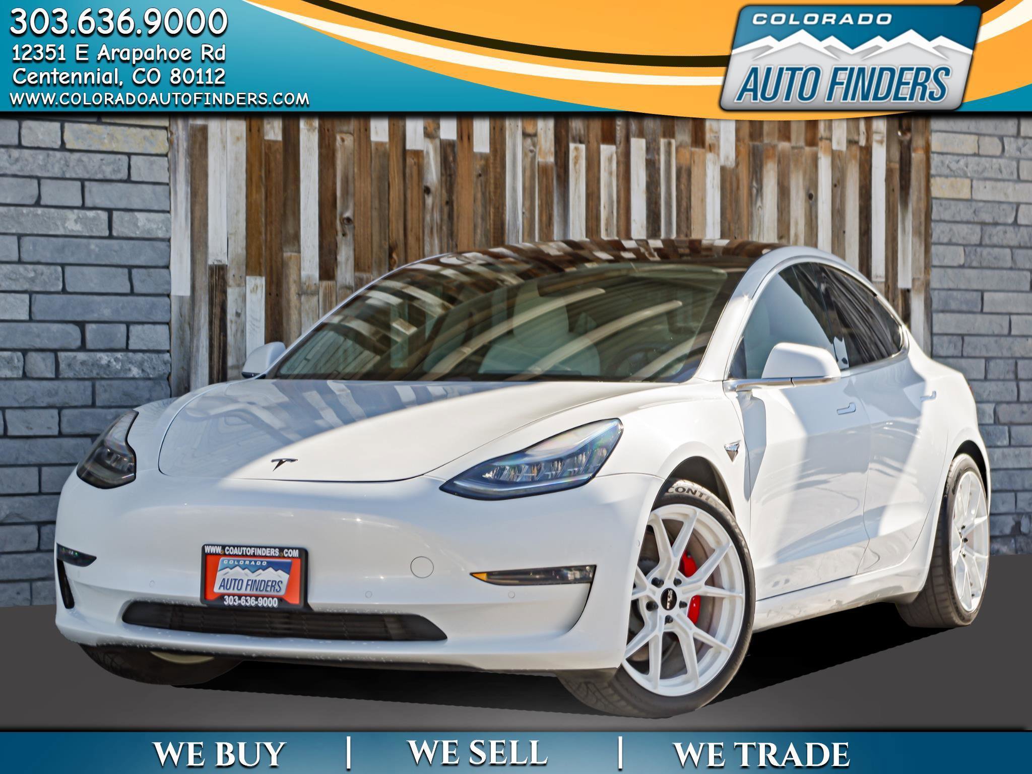 Used 2020 Tesla Model 3 Performance AWD/4WD image 1