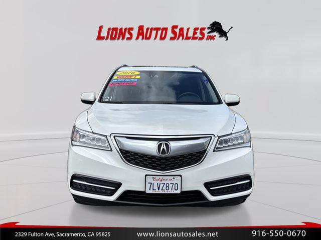 Used 2016 Acura MDX w/ Technology Package AWD/4WD image 2