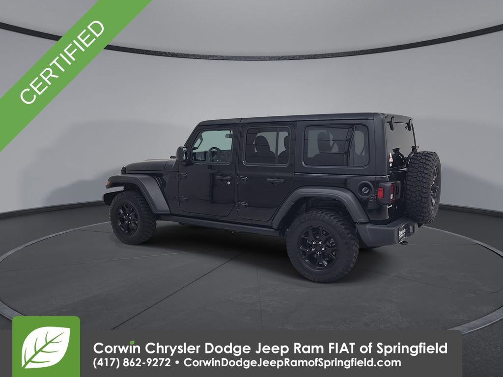 Certified 2022 Jeep Wrangler Unlimited Sport image 9
