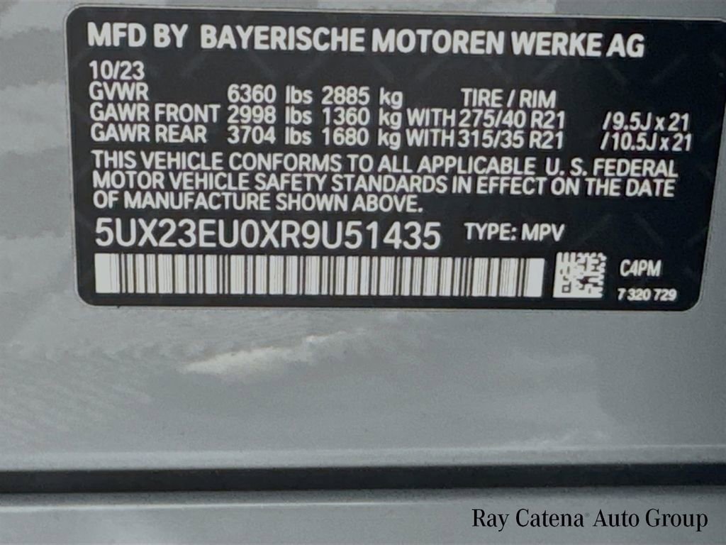 Used 2024 BMW X5 xDrive40i w/ Executive Package image 34