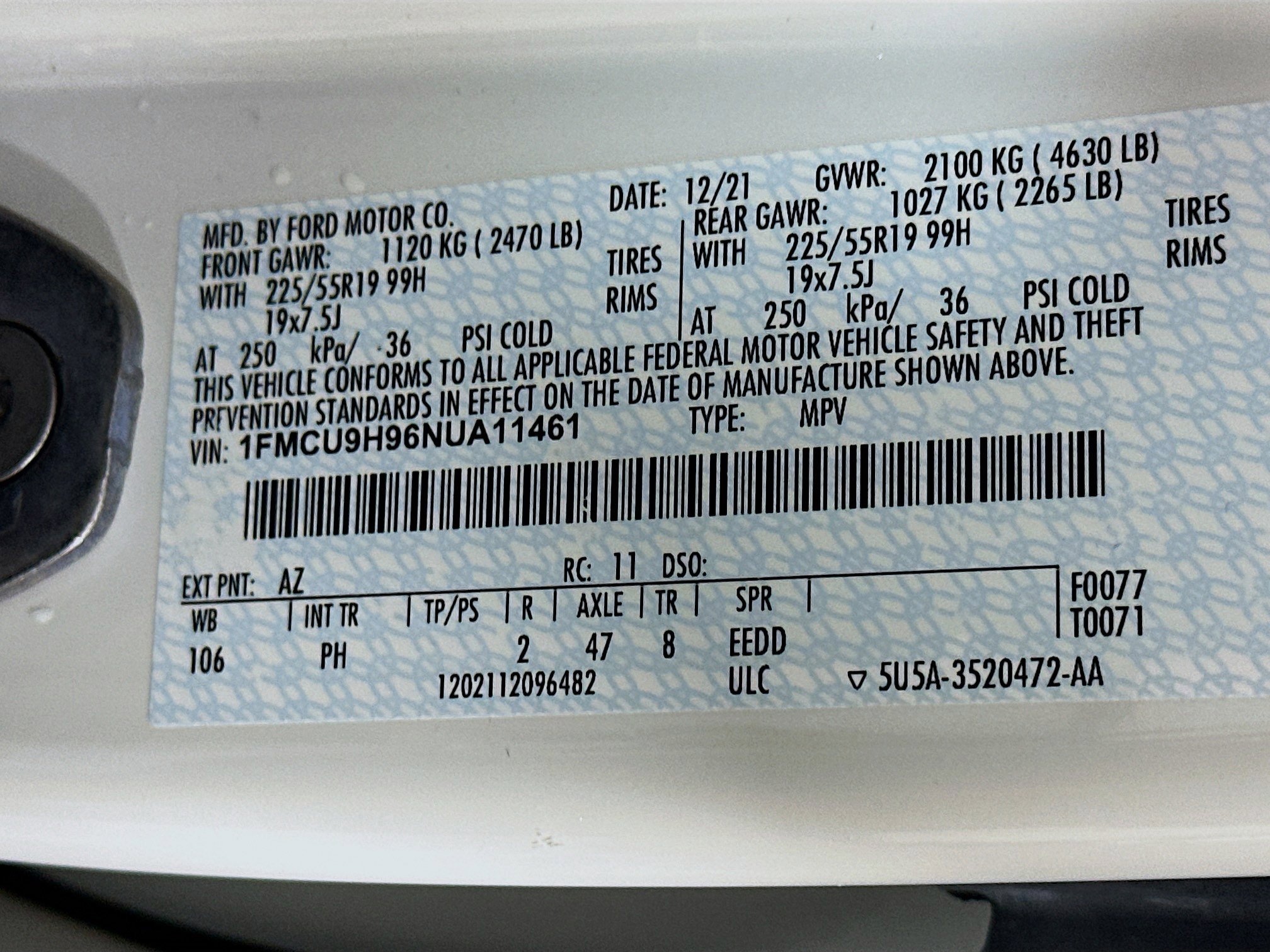 Used 2022 Ford Escape SEL w/ SEL Stealth AWD Package image 12