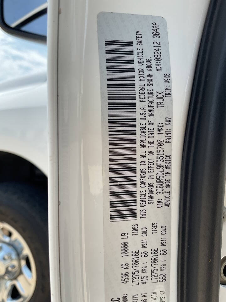 Used 2015 RAM 2500 SLT AWD/4WD image 20