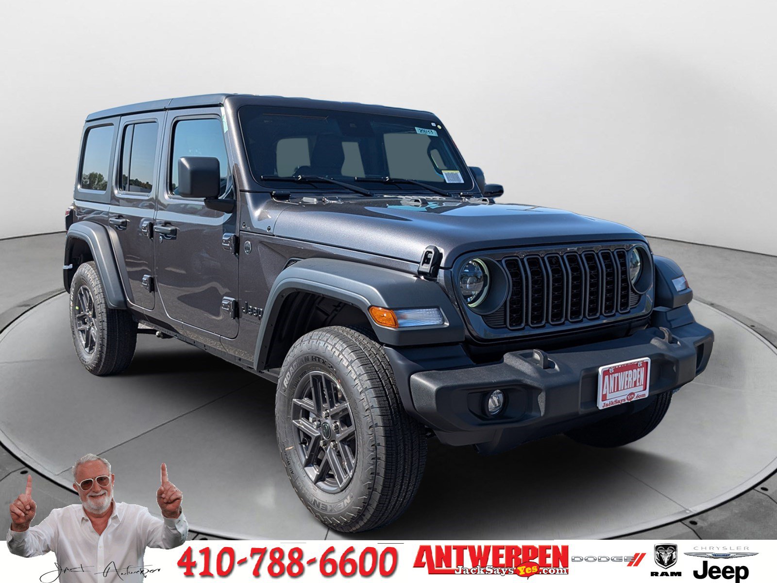 New 2025 Jeep Wrangler Unlimited Sport AWD/4WD image 1