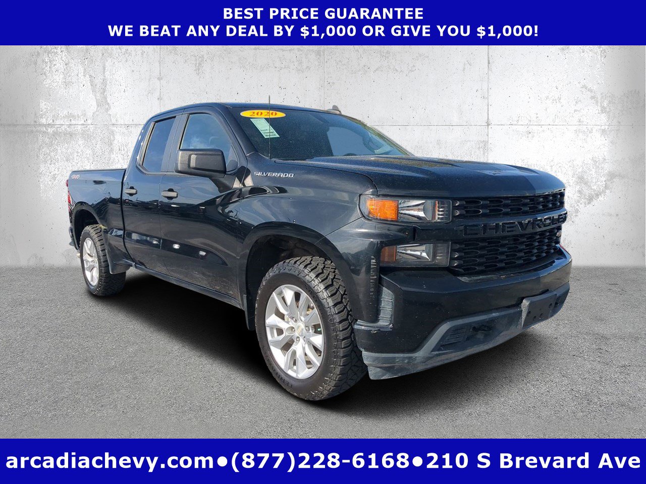 Used 2020 Chevrolet Silverado 1500 Custom w/ Custom Value Package