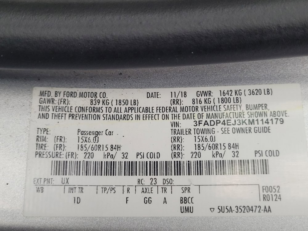 Used 2019 Ford Fiesta SE FWD image 33