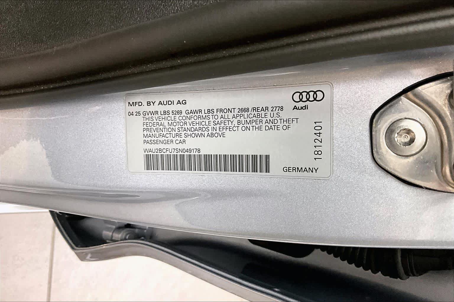 Certified 2025 Audi A5 2.0T Premium Plus w/ Premium Plus AWD/4WD image 34