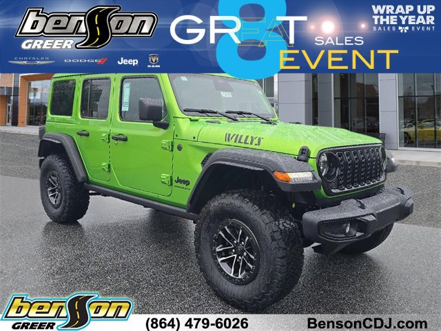 New 2025 Jeep Wrangler Willys image 1