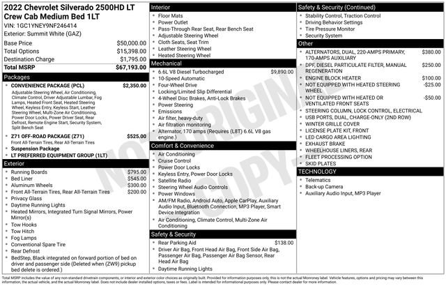 Used 2022 Chevrolet Silverado 2500 LT w/ Convenience Package image 7