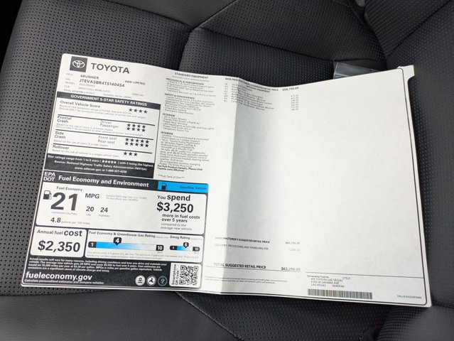 New 2026 Toyota 4Runner Limited AWD/4WD image 17