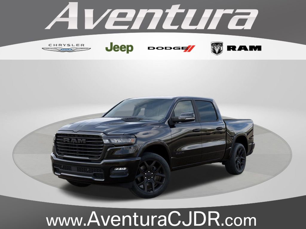 New 2025 RAM 1500 Laramie w/ Night Edition AWD/4WD 360° Tour