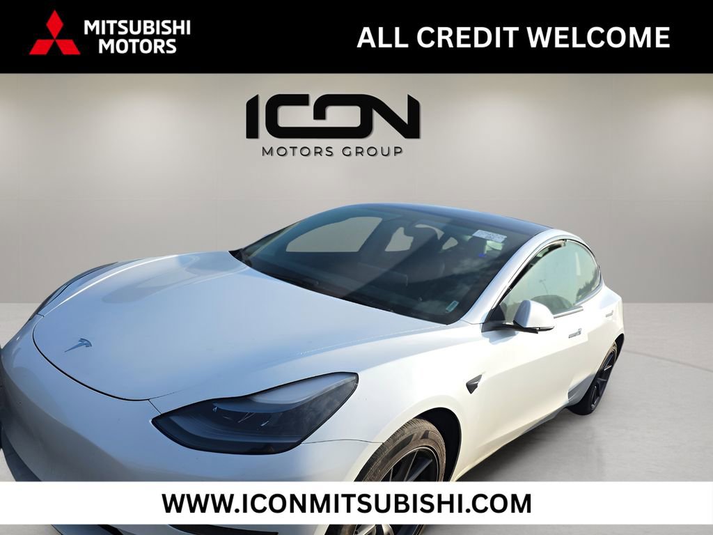 Used 2021 Tesla Model 3 Long Range AWD/4WD image 1