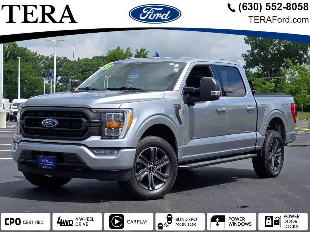 Certified 2023 Ford F150 XLT w/ Equipment Group 302A High AWD/4WD image 1
