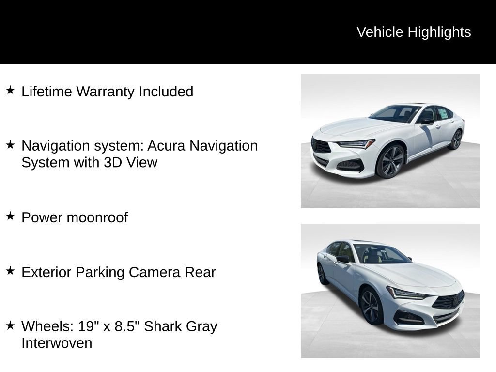 New 2025 Acura TLX w/ Technology Package image 5